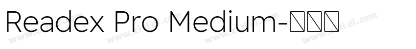 Readex Pro Medium字体转换 Readex Pro Medium字体转换